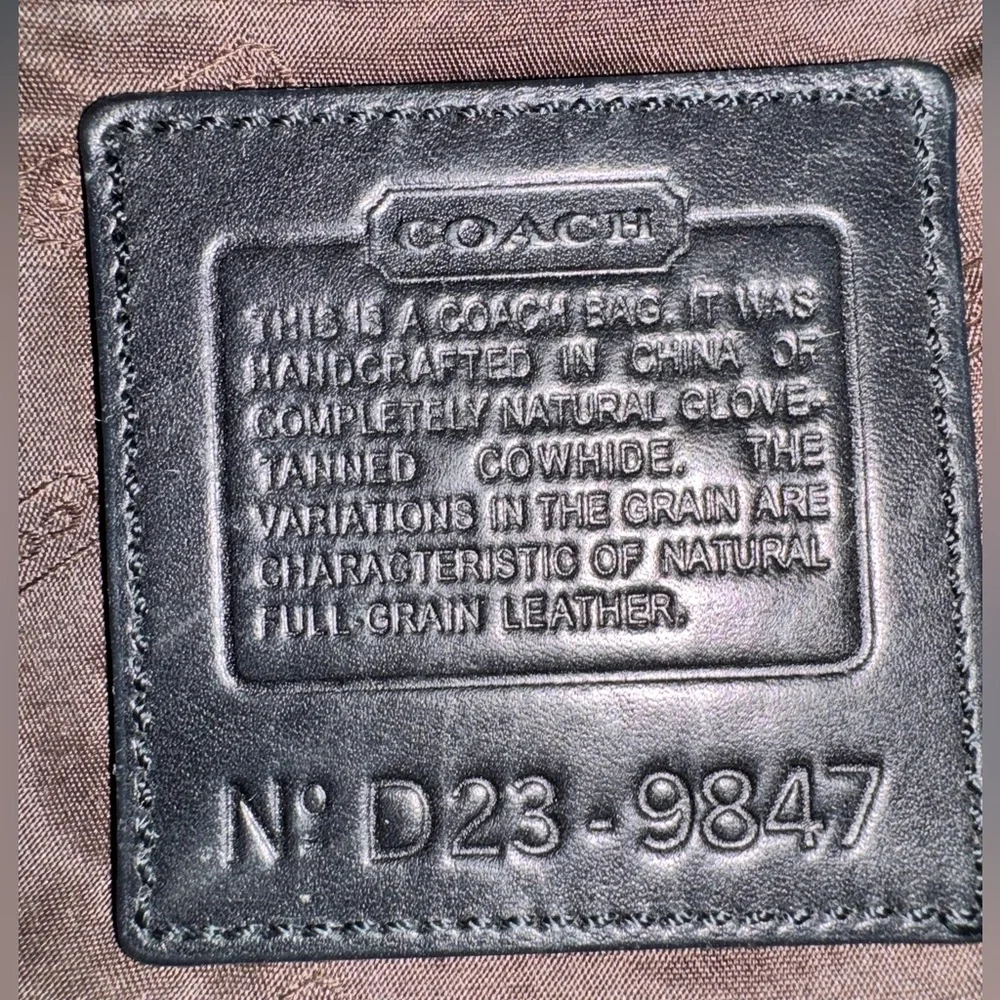 Coach Black Soft Leather Bag Satchel with Adjustable Straps EUC - Picture 2 of 10